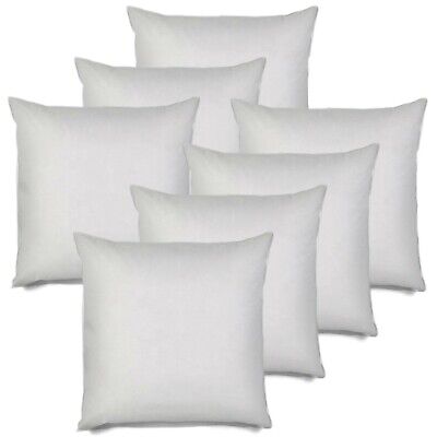 Set of 7-16x16" Pillow Insert Throw Pillow Decorative Euro Sham Insert Form