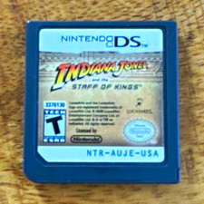 NINTENDO DS INDIANA JONES AND THE STAFF OF KINGS LUCASARTS T NTSC 2009