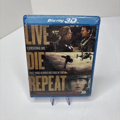 Live Die Repeat: Edge of Tomorrow (Blu-ray, 2014) New Sealed