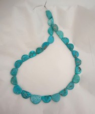 RARE - NACOZARI TURQUOISE 8-15 x 12-19MM HALF...