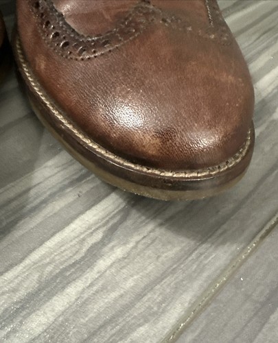Cole Haan Liam Chukka II Botas Cuero Marrón Punta de Ala Tobillo C11053 Para Hombre EE. UU. 8,5 M - Imagen 19 de 22