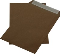 100 St Versandtaschen Din A5 C5 Braun Ohne Fenster Haftklebend BriefumschläGe Hk