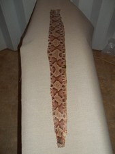 Large Air dried Copperhead Skin  3" x 30"    "Agkistrodon contortrix"