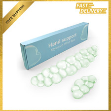 Gel Cloud Wrist Rest for Keyboard and Mouse, Ergonomic Support, Office Gaming