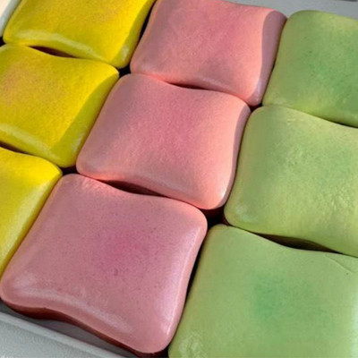 Sticky Toast Squishy Slow Rising Bread Toy Stress Relief Squeeze Gift Kids