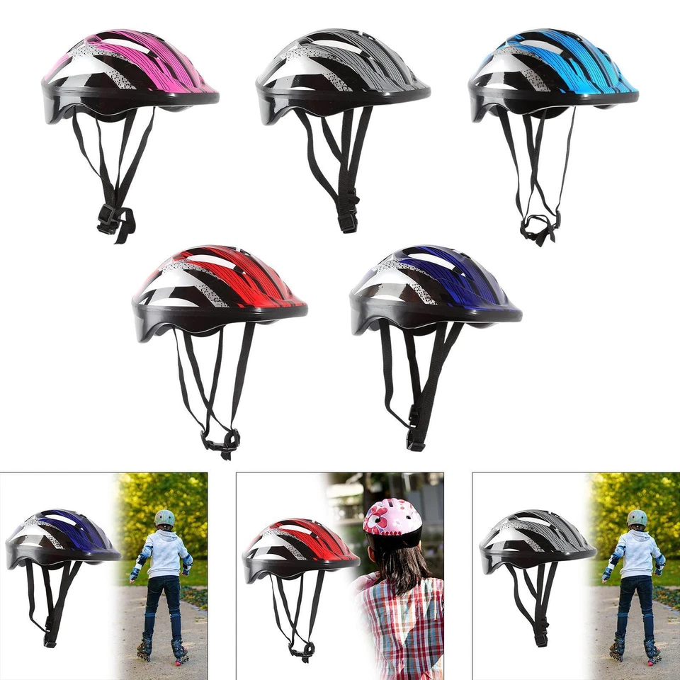 Kinder Fahrrad Helm Tragbare für Bike Reiten Rollerblading Roller Skating Neu - Bild 2 von 4
