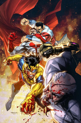 INVINCIBLE RETURNS #1 Stephen Segovia Virgin Variant C2E2 Exclusive 1st Thragg