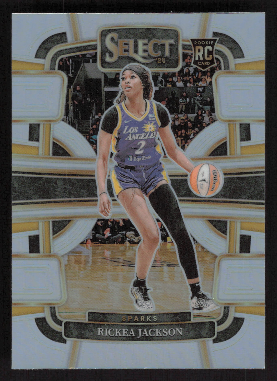 2024 Panini Select WNBA #58 Rickea Jackson Silver Prizms RC