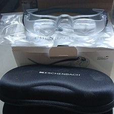 Eschenbach Headband Magnifier Portable Clear Black with Case