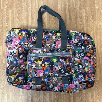LeSportsac Tokidoki Boston Bag Unique Character Designs Large Size