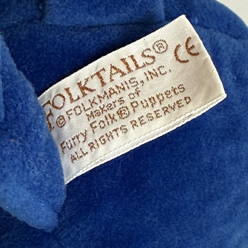Folkmanis Folktails Reversible Plush Frog Tadpole Pollywog Vintage Life Cycles - Picture 4 of 7