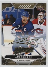 2019-20 Upper Deck MVP Gold Script Anders Lee #116 1l4b