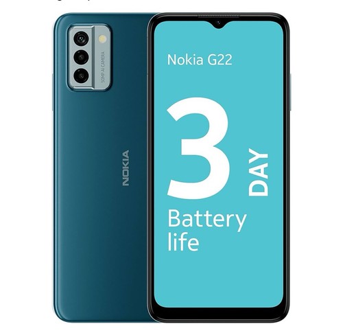 Nokia G22 4G 64/4GB Dual Sim Blue Unlocked Smartphone - LAGOON BLUE - BRAND NEW