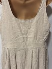 Banana Republic Womens Linen Blend Wide-Leg Sleeveless Jumpsuit 10 Beige — photo 5