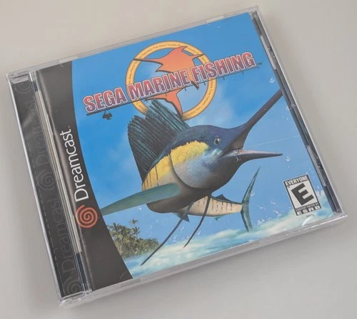 Sega Dreamcast - Sega Marine Fishing - Brand New Factory Sealed CASE FRESH