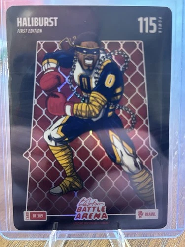 HALIBURST TYRESE HALIBURTON 2026 BO JACKSON BATTLE ARENA BRAWL FOIL SP PWR 115