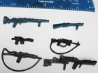 STAR WARS Rifle Gun lot - Kenner original AT-AT Luke HOth Bossk Stormtrooper