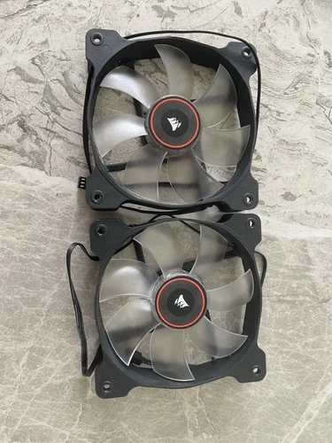Corsair SP120 2 RED LED Gaming PC Case Fans 120mm