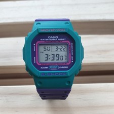 Casio G-Shock DW-5600TB-6JF Throwback 1983 Purple Digit