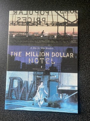 Japan Wim Wenders 2000 PRESSBOOK program MILLION DOLLAR HOTEL Milla JOVOVICH