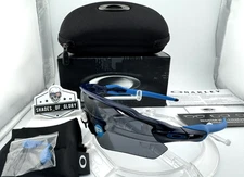OAKLEY RADAR EV PATH NAVY BLUE GREY POLARIZED SUNGLASSES OO9208-06 AUTHENTIC NEW