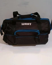 Hart Tool Bag 16" Black W/ Blue Borders
