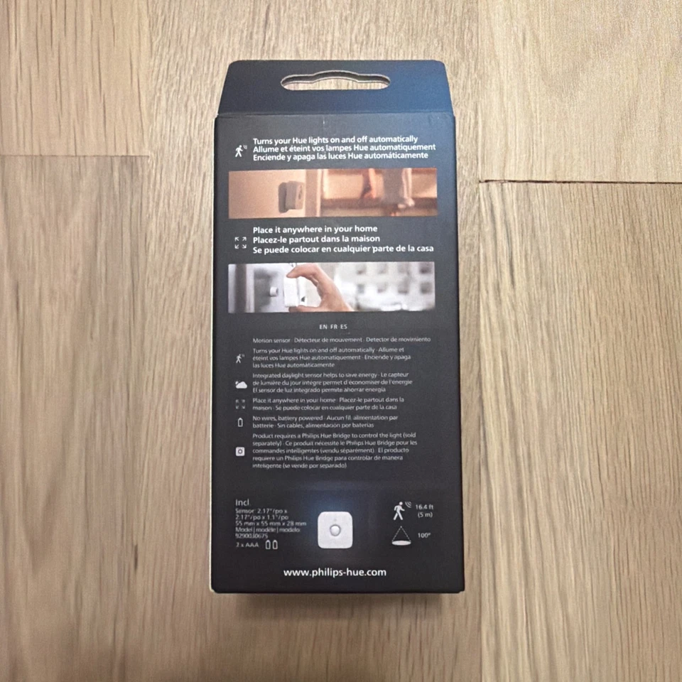 Philips Hue Indoor Motion Sensor NEW IN BOX - Image 3 of 4