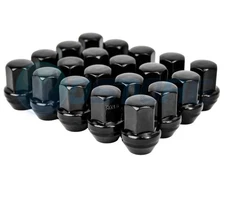 20PCS M14x1.5 Black Factory Style Lug Nuts for Dodge Challenger Charger Hellcat