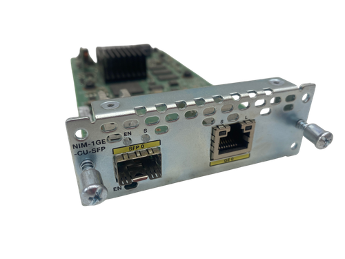 Cisco NIM-1GE-CU-SFP Network Interface Module - Used - Picture 2 of 4