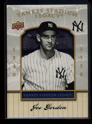 2008 Upper Deck Yankee Stadium Legacy Final Season Box Set #17 Joe Gordon