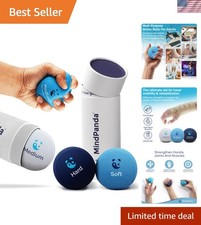Mind  Body Stress Balls for Adults - Multi-Density Squeeze Balls for Hand Th...