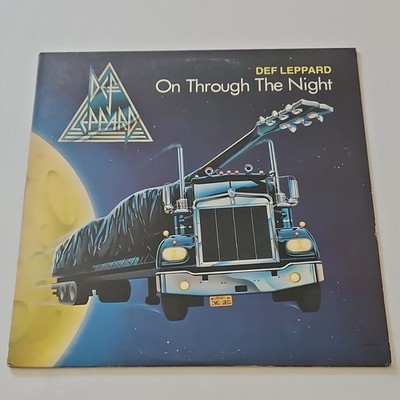 Def Leppard On Through The Night Mercury 12'' Black Vinyl LP SRM 1-3828 G/VG