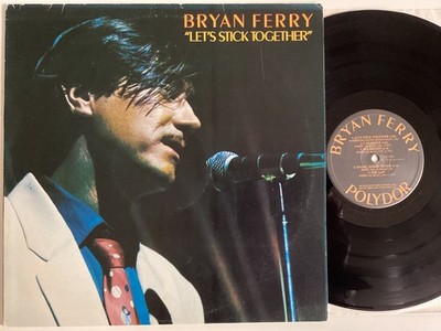 Bryan Ferry,  let s stick together LP RECORD ORIG 1976 play tested EX VINYL (0