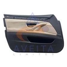BMW 5 SERIES 520D MK6 F11 Door Card Left Side Front Oyster 51417273359