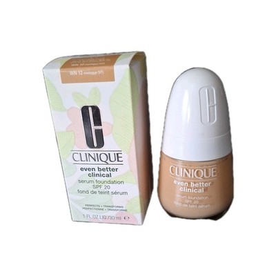 Clinique Even Better Clinical  Serum Foundation SPF 20 WN12 meringue 1x getestet
