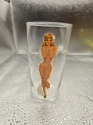 VTG MCM FEDERAL DRINKING GLASSE NUDEY PEEK A BOO GIRLIE NAUGHTY TUMBLER