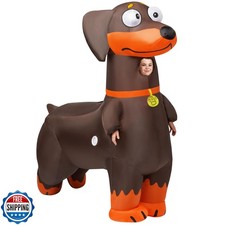 Spooktacular Creations Kids Halloween Inflatable Costumes, Dachshund Full Bod