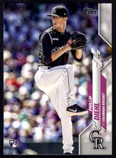 2020 Topps Update Phillip Diehl Rookie Colorado Rockies #U-16