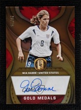2019-20 Panini Gold Standard Medals Fine 20/29 Mia Hamm #GM-MIA Auto 05bt