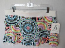 NWT Sofibella Tennis and Golf Skort Size XL Colorful Geometric Print