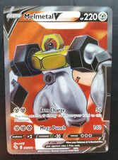 Melmetal V - 075/078 - Pokemon GO Full Art Ultra Rare Holo - NEAR MINT