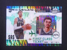 2023-24 Contenders Optic Victor Wembanyama #2 RC First Class Green Pulsar /25