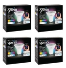 4 x Mirabella Genio Smart Home  Wi-Fi  6W RGB + CCT LED GU10 Bulb 500 Lumen