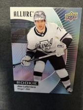23-24 UD Allure Hockey Rookie Black Rainbow Parallel 140 Alex Laferriere