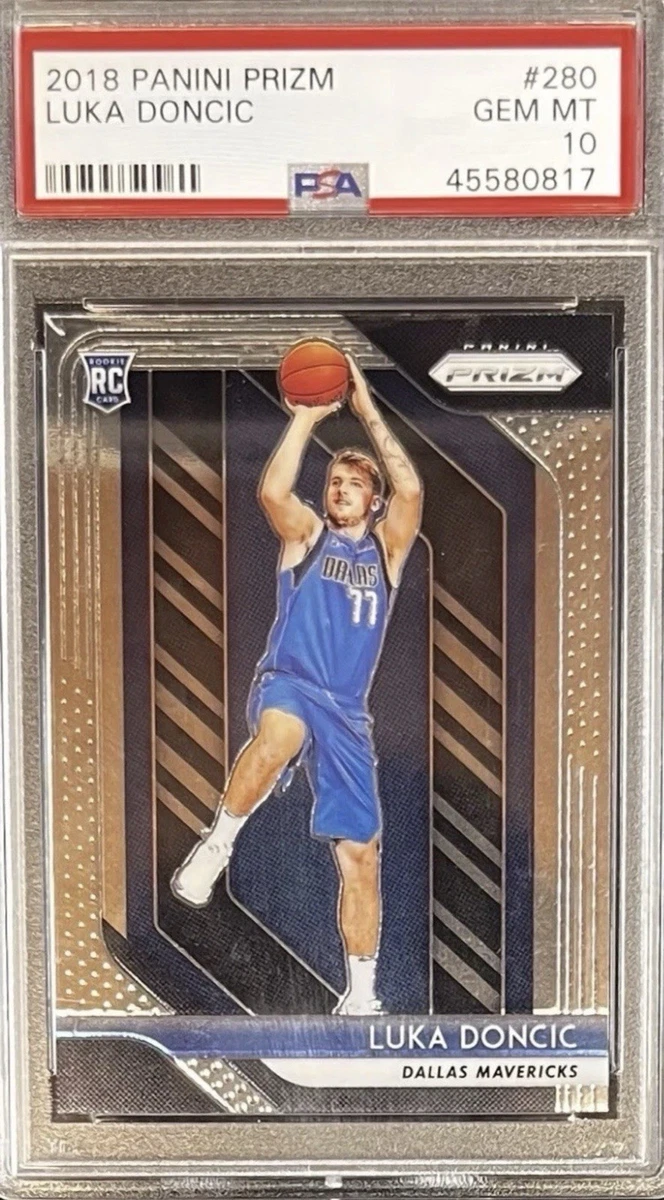 Luka Dončić 10 Graded Basketball Sports Trading Cards