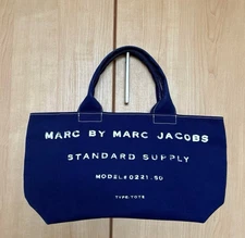 Marc Jacobs Canvas Tote bag dark blue