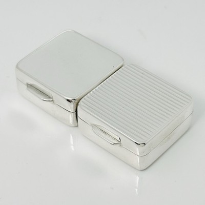Tiffany & Co. Double Pill Box Pillbox Trinket Snuff Box Vintage in