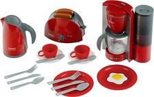 Theo Klein 9564 Bosch Breakfast Set I Kitchen set consisting of toaster, coffee