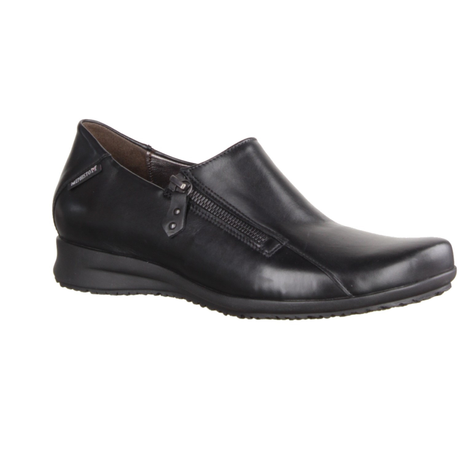 Damen-Slipper Mephisto Faye, Air Jet, Black, Leder, NEU- Bequemschuhe / lose Damen-Slipper Mephisto Faye, Air Jet, Black, Leder, NEU- Bequemschuhe / lose