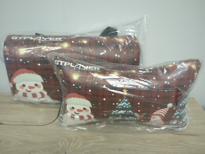 GTPLAYER Office Gaming Chair Christmas Pillows